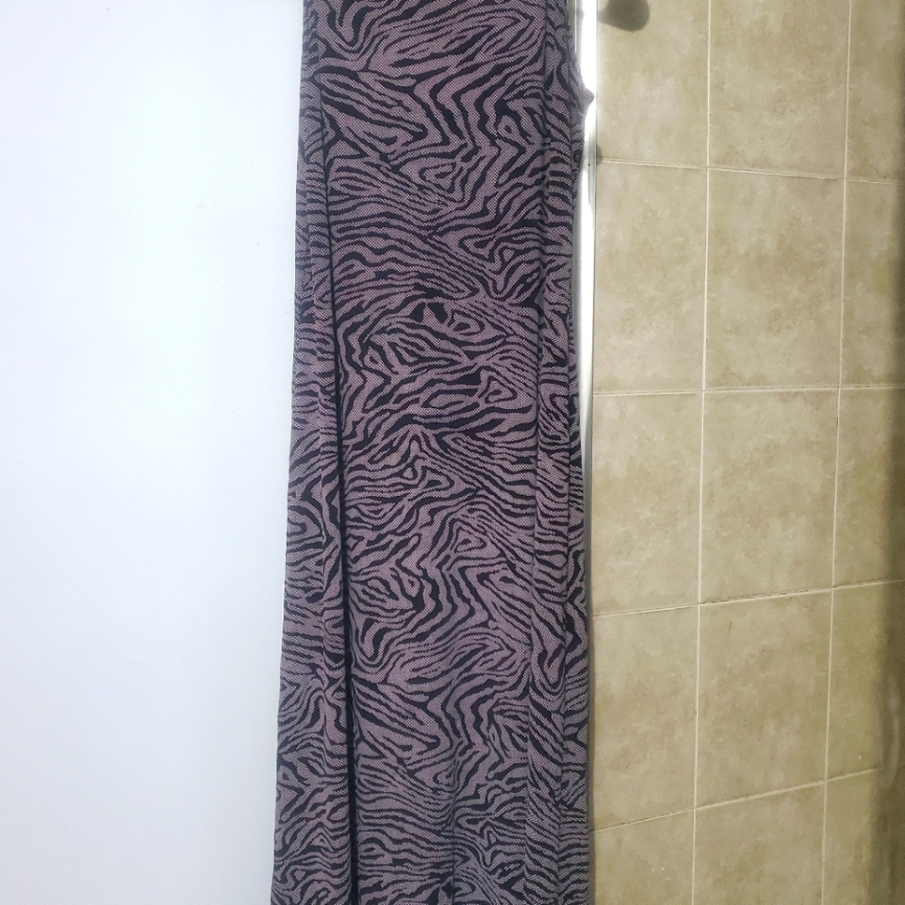 Brownish Stretchy Material Dress